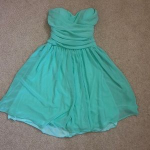 Strapless summer dress